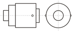 M1 Star with guiding diameters