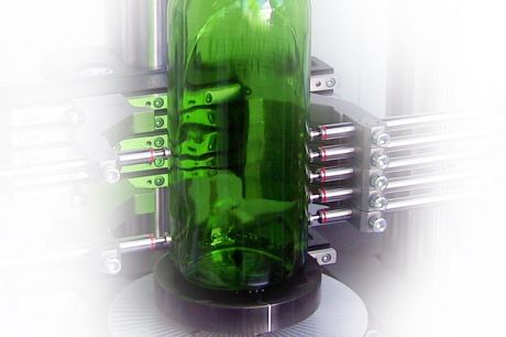 Rekonfigurierbare Messvorrichtung für Flaschen