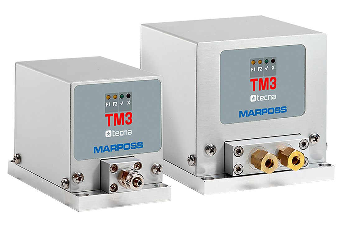 MARPOSS flow and leak test module