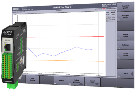 System for spindle growth monitoring