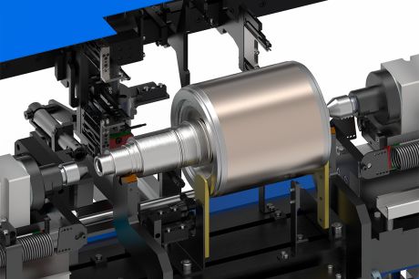 Special contact gauging of rotor components