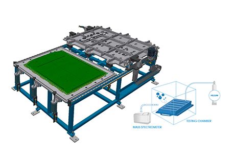 leak-testing-battery-tray-with-helium-accumulation-chamber