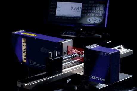 The Laser Micrometer to Check Small Shafts and Ground Components