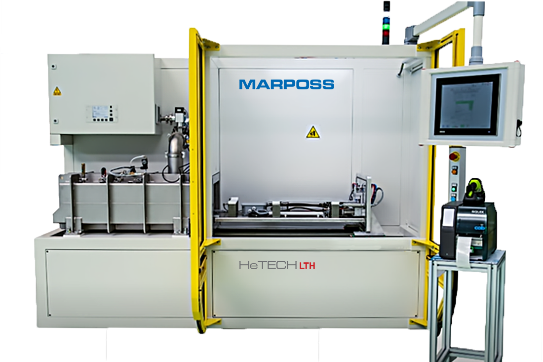 MARPOSS bench for high precision OD check of smooth and interrupted surfaces