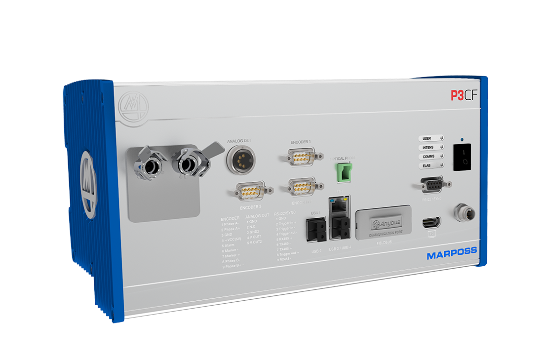 Hybrid measurement with chromatic confocal technology