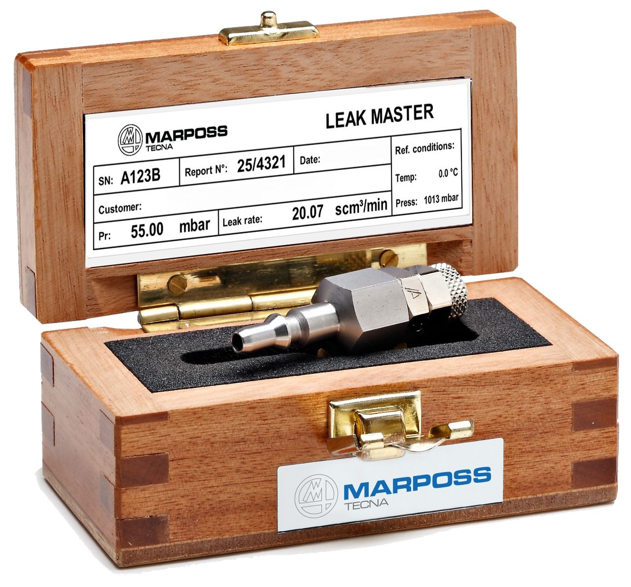 MARPOSS calibrated leak orifices
