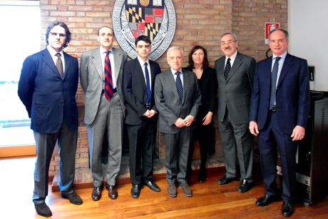 <em>from the left: Alberto Possati, Alberto Vacchi, Martin Vladimirov, Stefano Possati, Tiziana Ferrari, Kenneth Keller, Edoardo Possati</em>