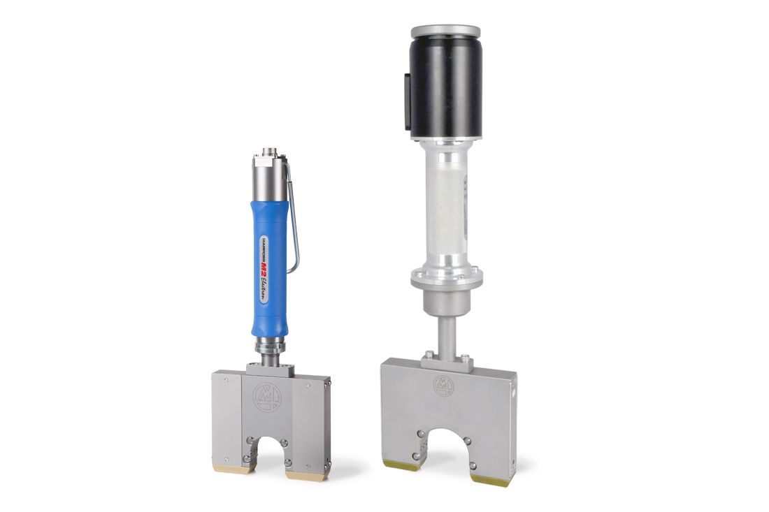 MARPOSS manual snap gauges with LVDT inductive transducers