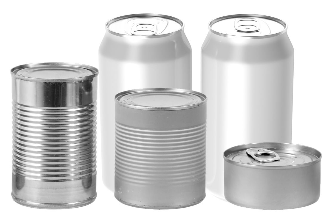 · Industria del envasado -- Latas y bolsas para alimentos 