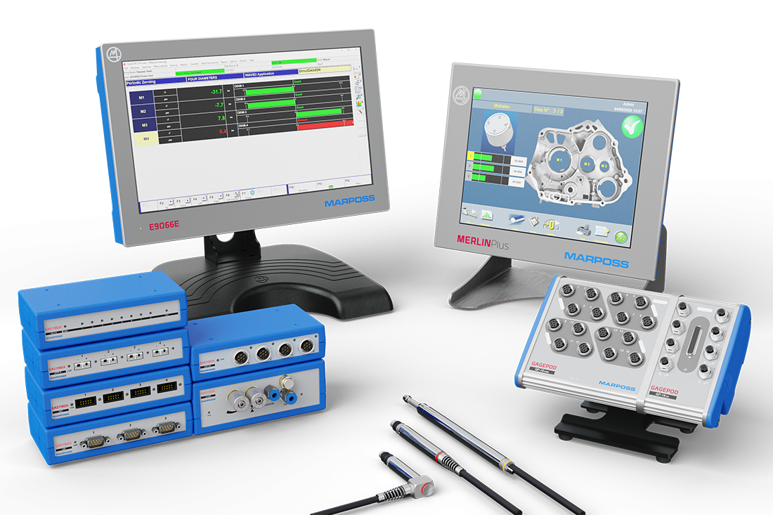 Composants de mesure, ordinateurs et SPC