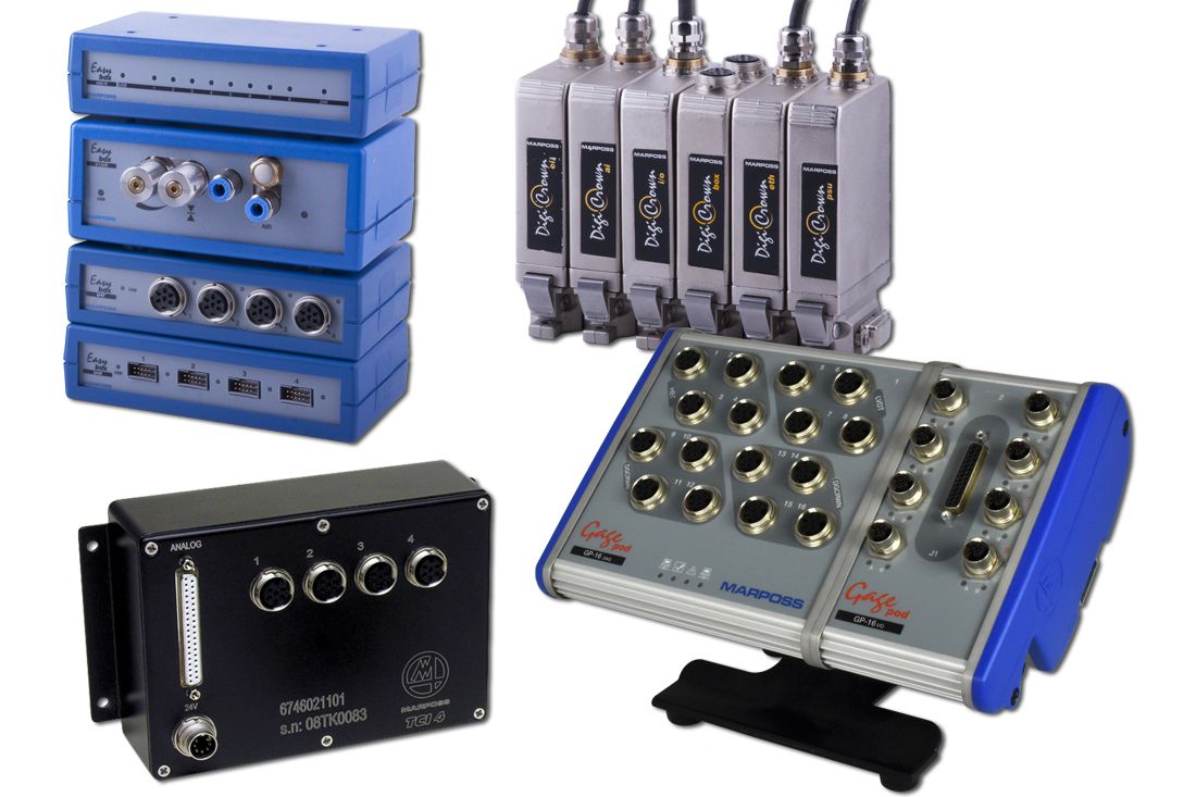 Signal Converters and Interface Units for Data Acquisition Marposs