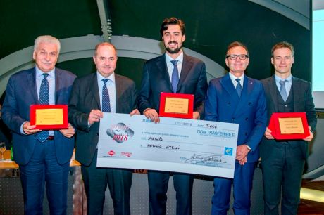 ANTONIO VITELLI WINS THE UCIMU 2018 AWARD IN COOPERATION WITH MARPOSS