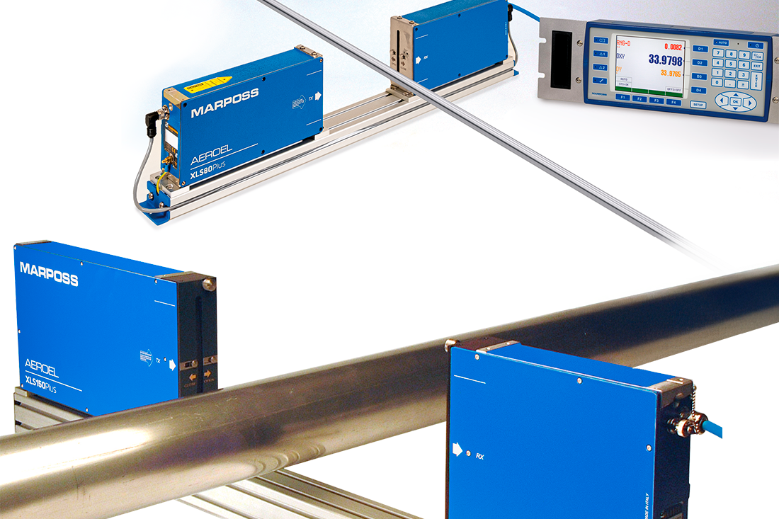 Système Laser mono-axe pour contrôle de diamètre en ligne de barres et tubes